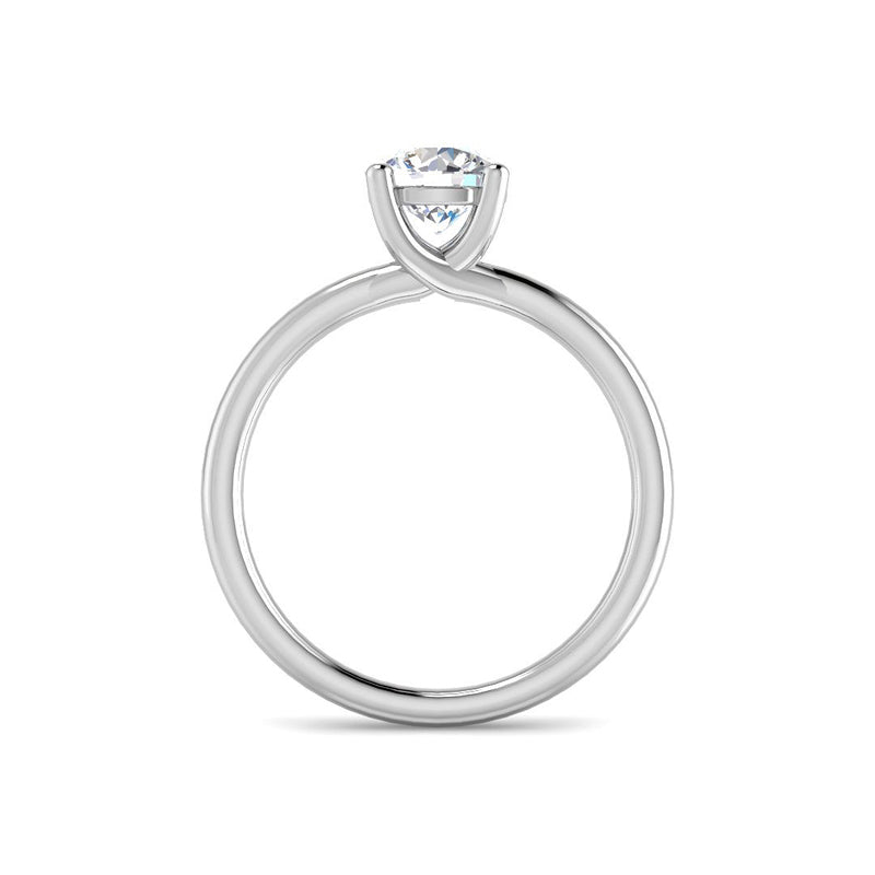 4-Prong Round Solitaire (White Gold)