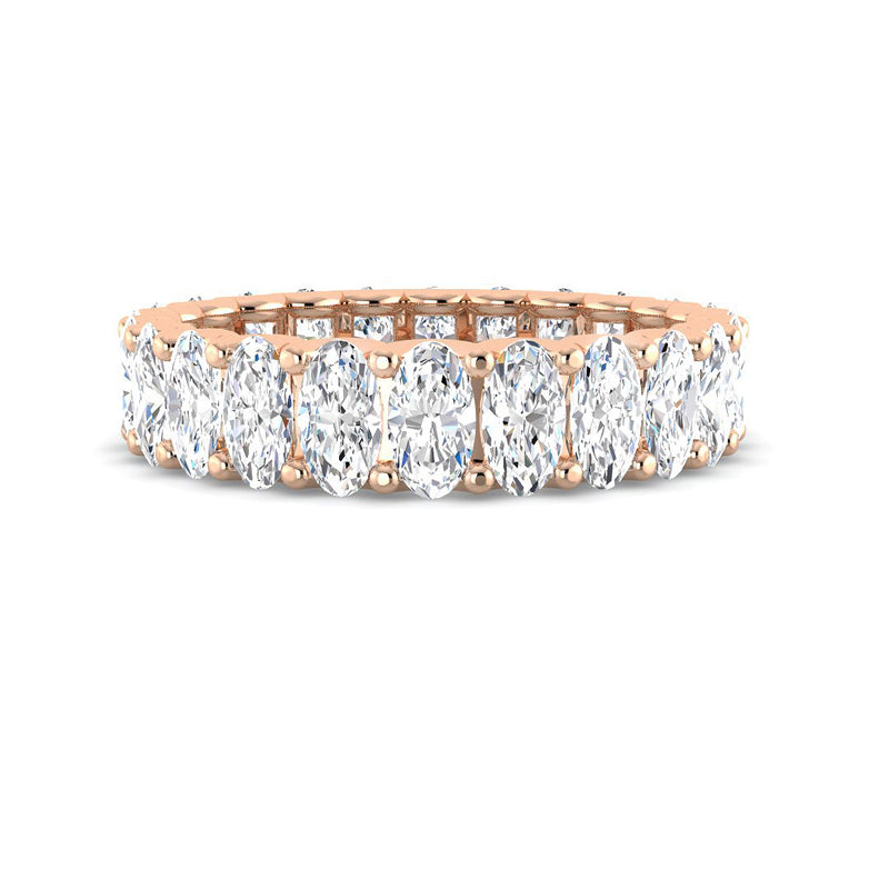 Oval Eternity Band (Rose Gold)