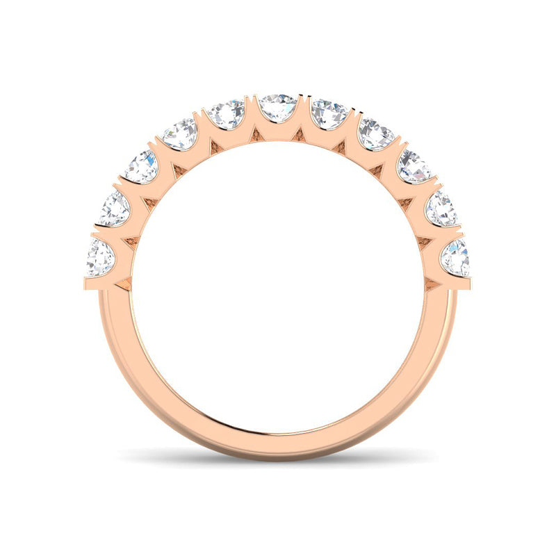 Half-Eternity Band (Rose Gold)
